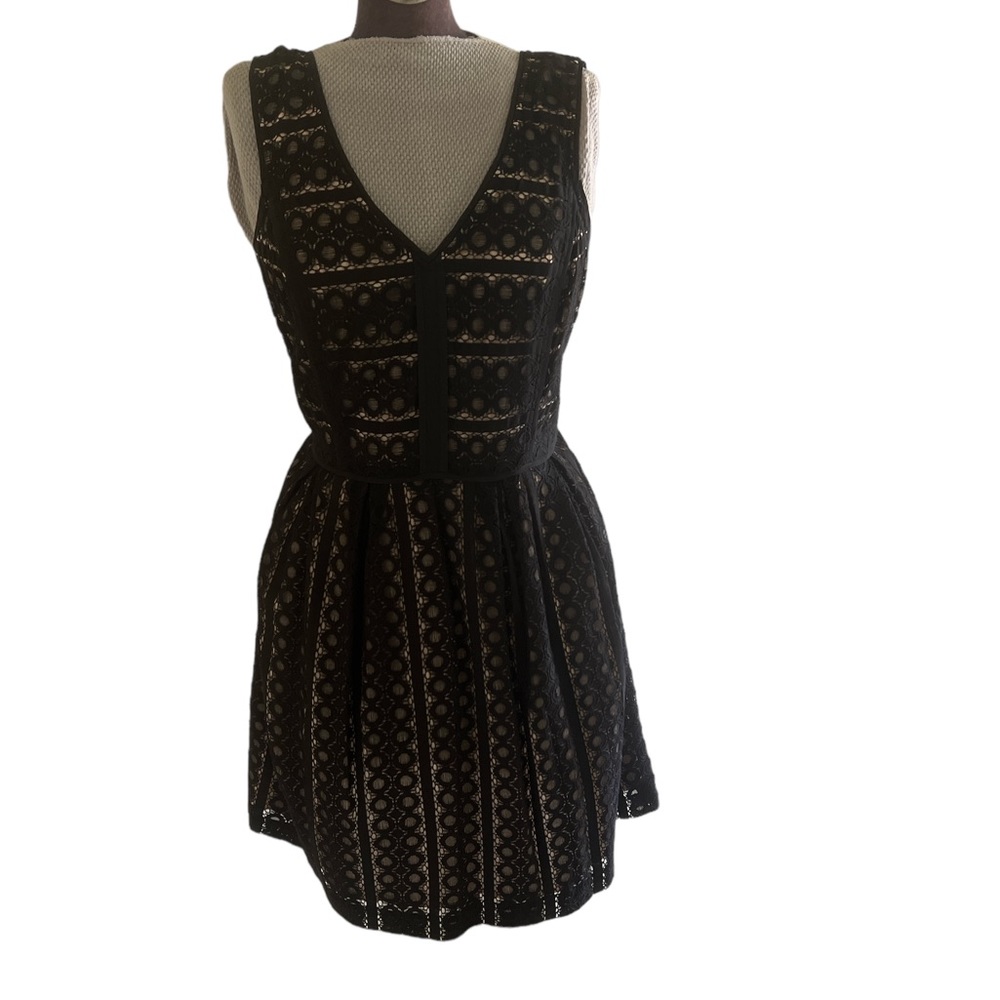NWT black lace dress. Never worn. LOFT size 8